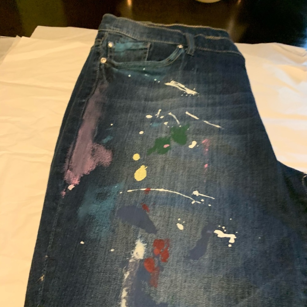 New York and Company Women’s painted Jeans